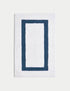 Cotton Blend Border Quick Dry Bath Mat